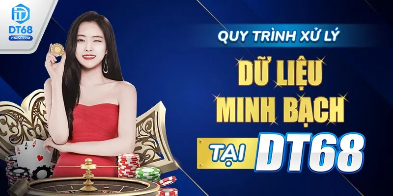 Quy trình xử lý dữ liệu minh bạch tại DT68.